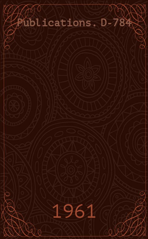 [Publications]. D-784 : Principle of levelling the states and its application to the calculations of multiple production