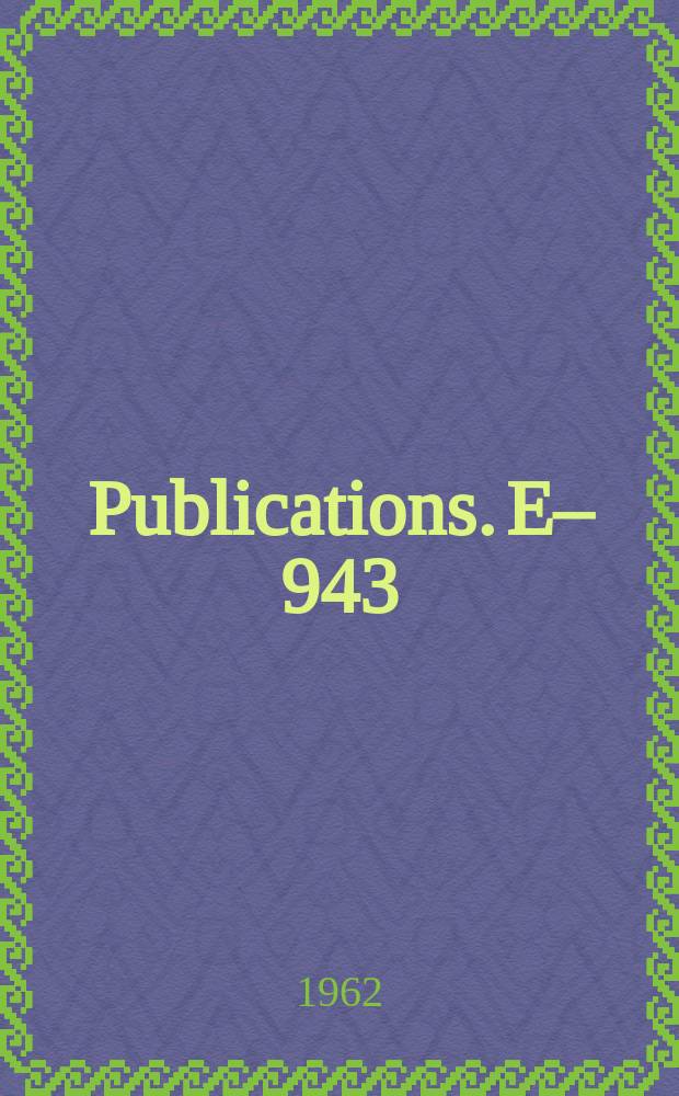 [Publications]. E–943 : The asymptotic behaviour of the solution of Mandelstam's equations for pion-pion scattering