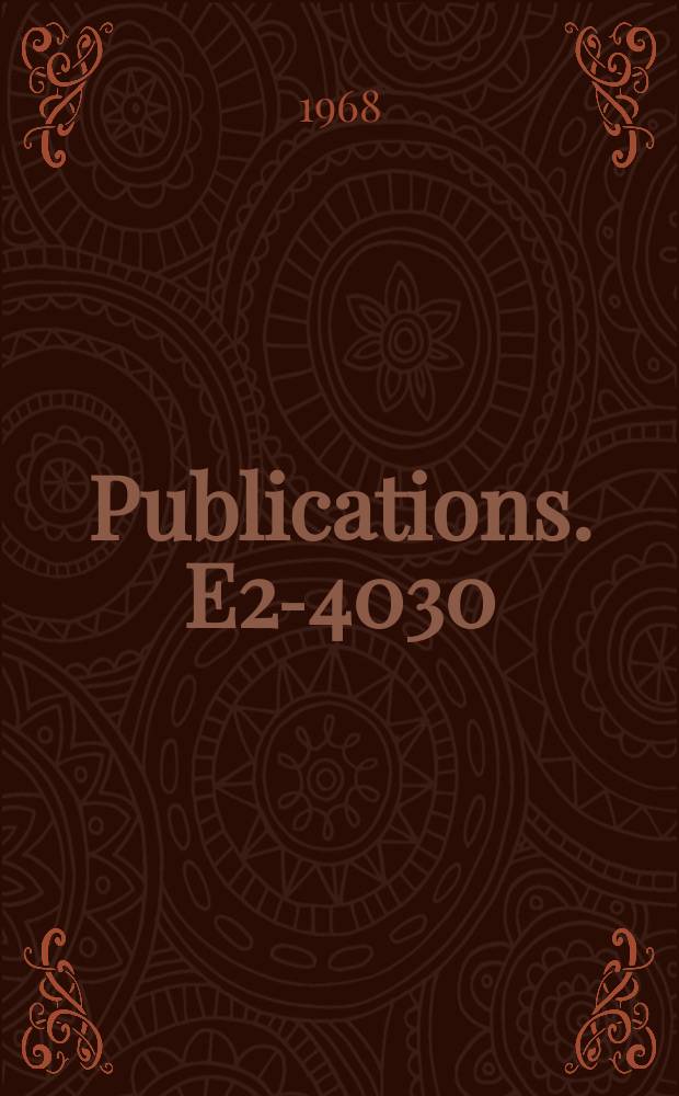 [Publications]. E2-4030 : On relativistic three-dimensional equations for two-body problem in the unequal mass case
