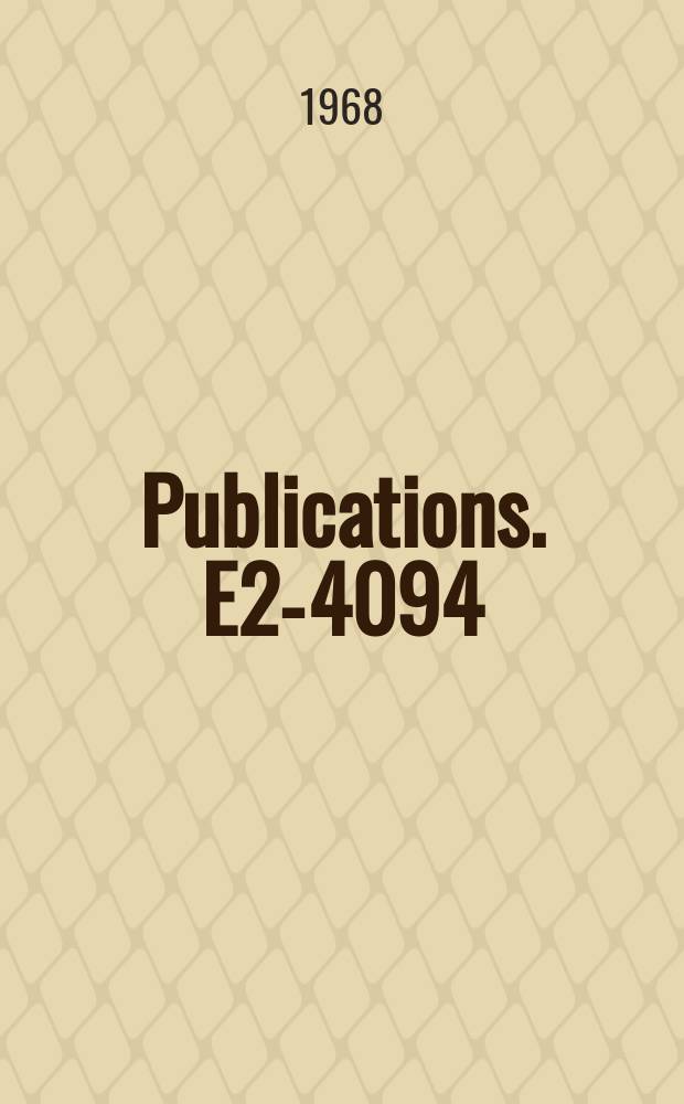 [Publications]. E2-4094 : Remarks on double poles and non-exponential decays