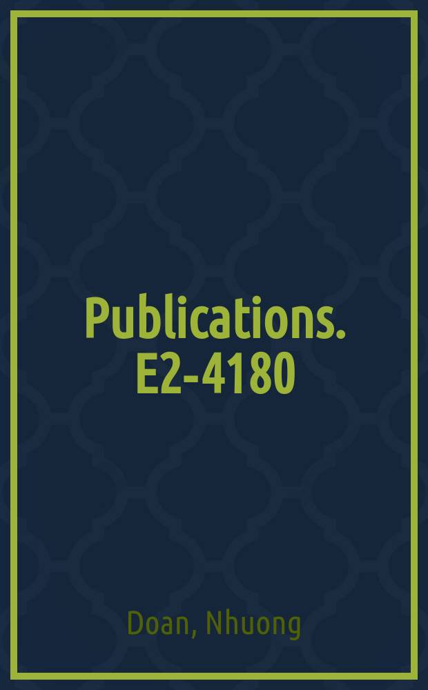 [Publications]. E2-4180 : Photoproduction of λ(1236) and π-conspiracy