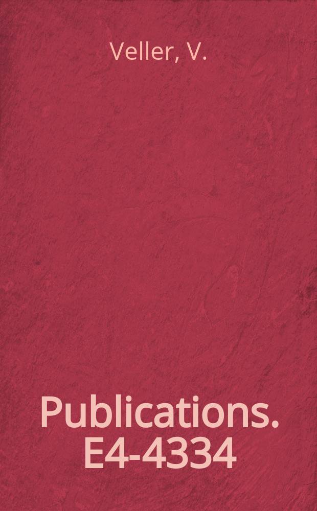 [Publications]. E4-4334 : On the higher-order response of a superconductor