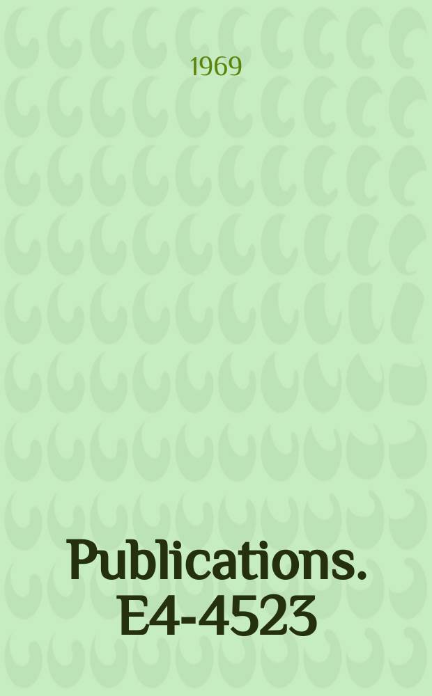 [Publications]. E4-4523 : A generalized treatment of the rotation-particle coupling in odd-mass deformed nuclei