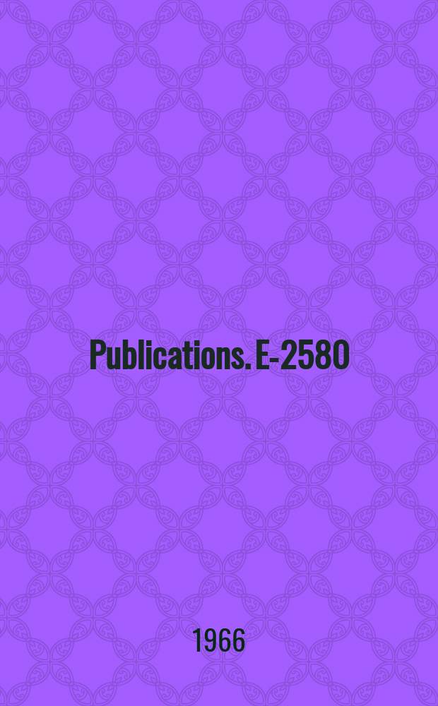 [Publications]. E-2580 : Diffraction effects in the proton transfer reactions