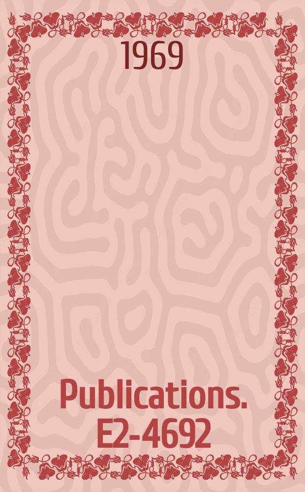 [Publications]. E2-4692 : Investigation of elkonal approximation in quantum field theory by functional integration method