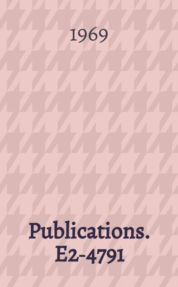 [Publications]. E2-4791 : Deep lepton-hadron scattering and pair production in strong interactions