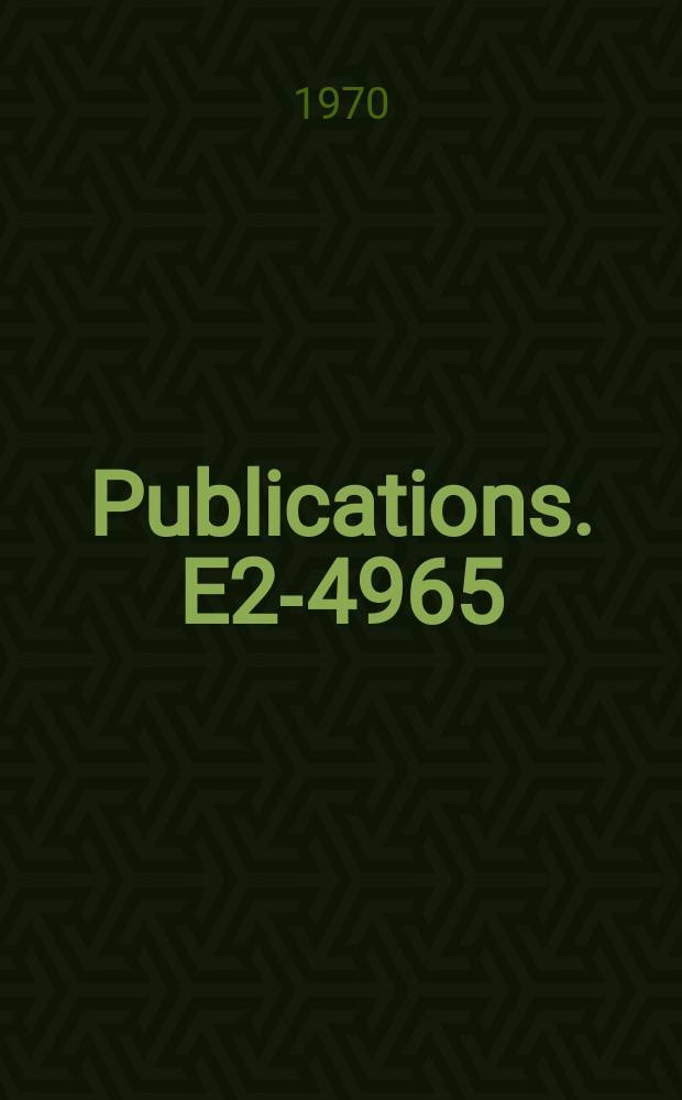 [Publications]. E2-4965 : Some consequences of a possible violation of the Pomeranchuk theorem for KN scattering