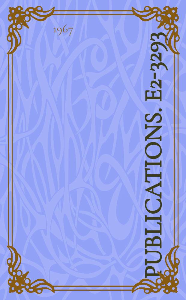 [Publications]. E2-3293 : Macroscopic causality