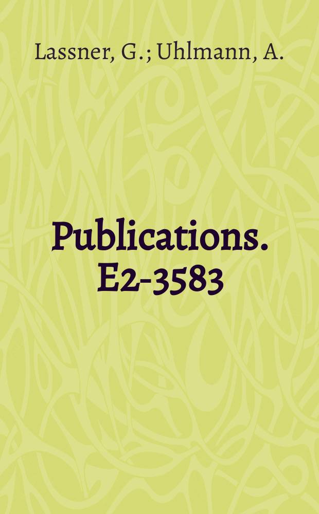 [Publications]. E2-3583 : Faithful representations of algebras of test functions