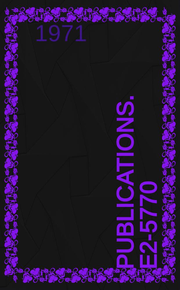 [Publications]. E2-5770 : The Study of spin effects at high energy in the quasipotential approach