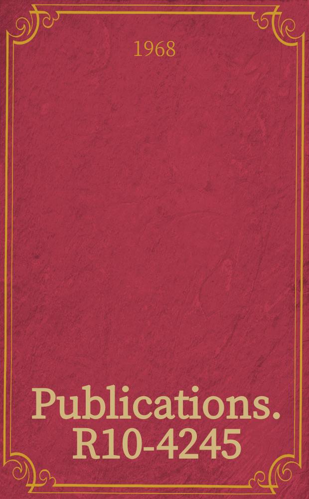 [Publications]. R10-4245 : Data processing for film and filmless spark chamber experiments