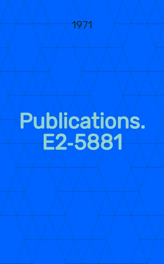 [Publications]. E2-5881 : On Κ⁺→μ⁺ ˅μ ˅μ˅⁻μ decay