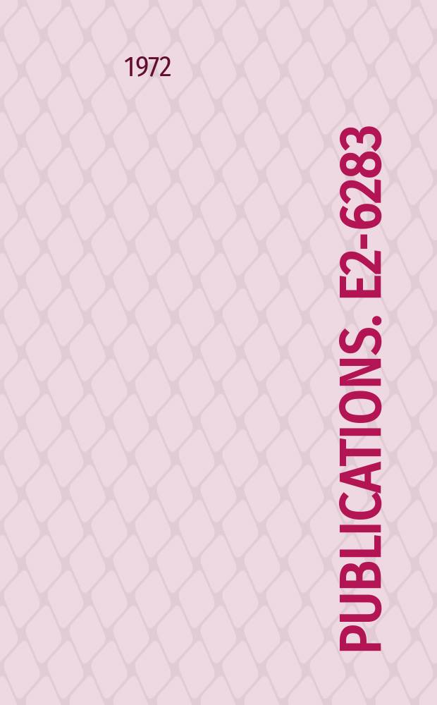 [Publications]. E2-6283 : The model of pion and kaon photoproduction ...