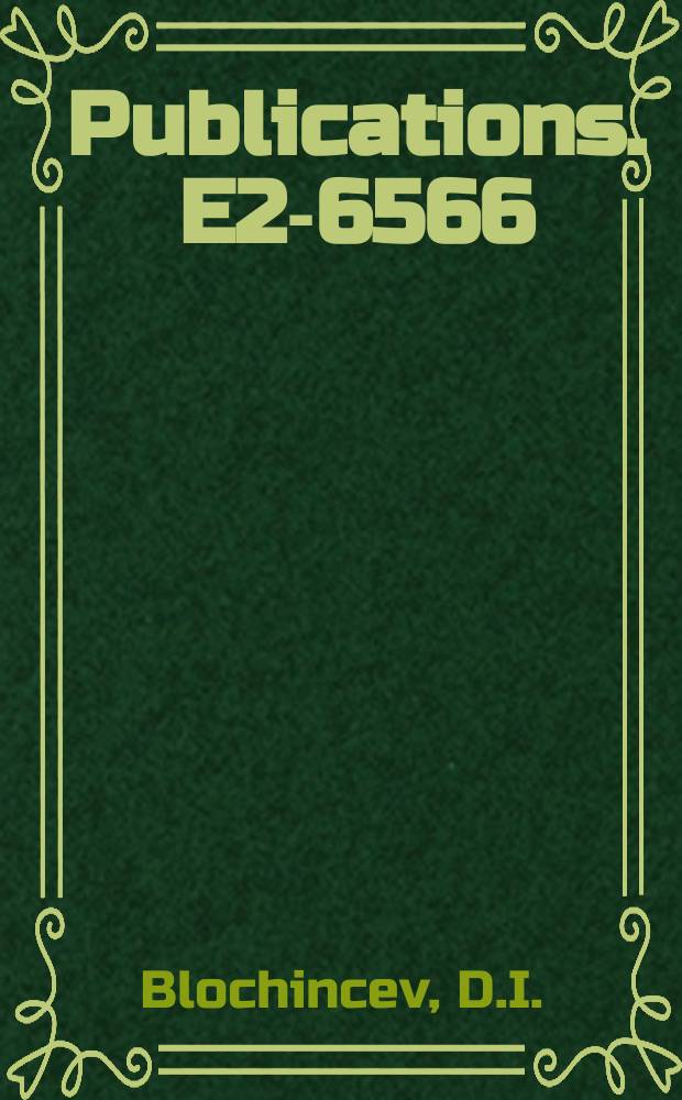 [Publications]. E2-6566 : Stochastic spaces