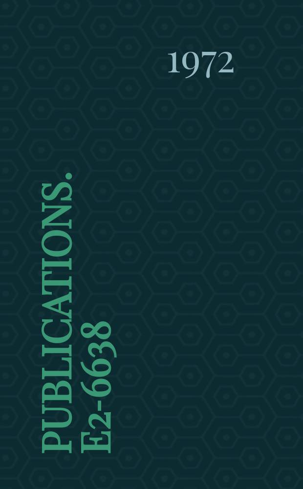 [Publications]. E2-6638 : Automodelity in strong interactions