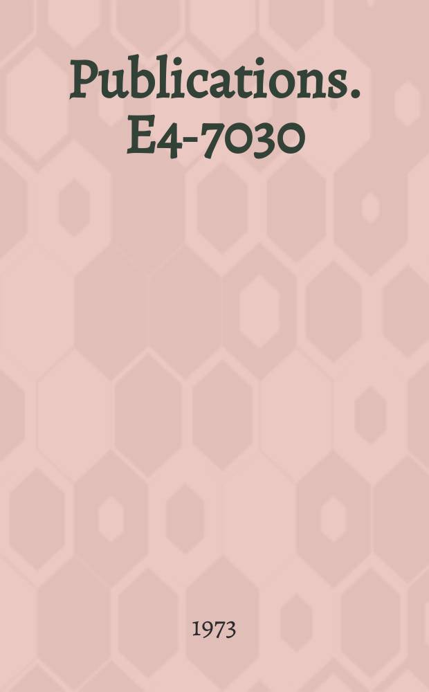 [Publications]. E4-7030 : Metal-insulator ...