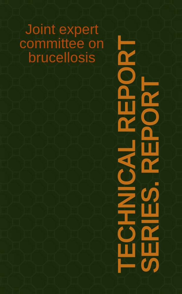 Technical report series. Report