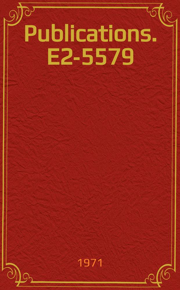[Publications]. E2-5579 : Transformation properties of massive particle states at infinite momentum