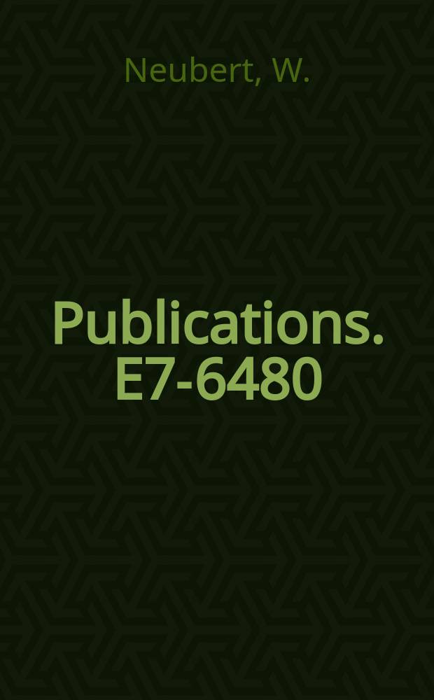 [Publications]. E7-6480 : Experimental data on (H.I., xn)- reactions