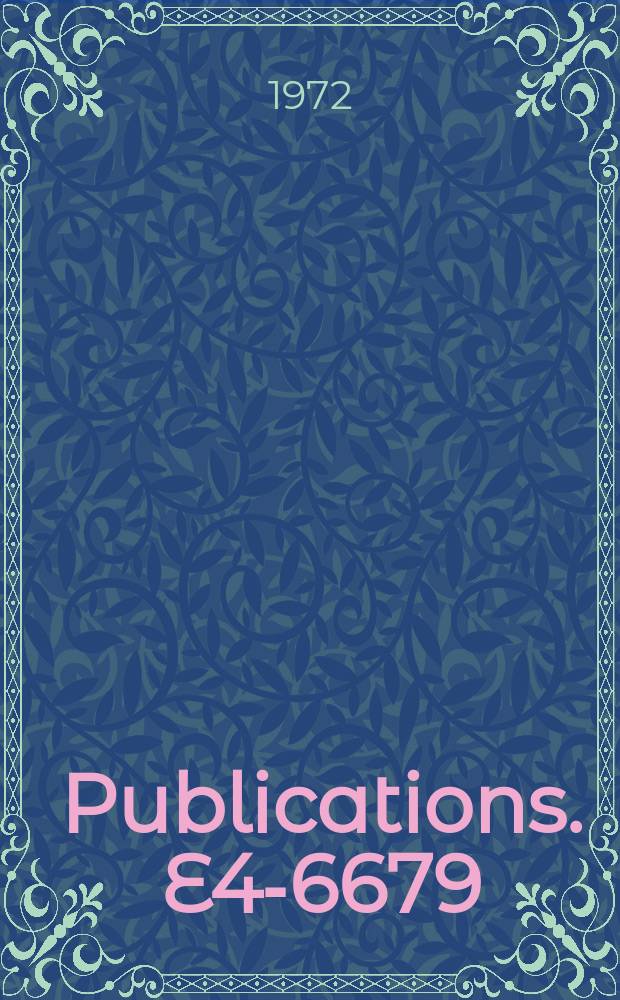 [Publications]. E4-6679 : On investigation of relaxation ...