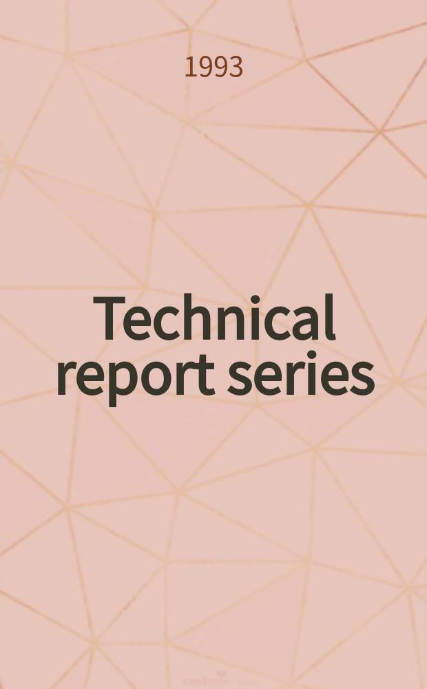 Technical report series : Evaluation of certain veterinary drug residues in food