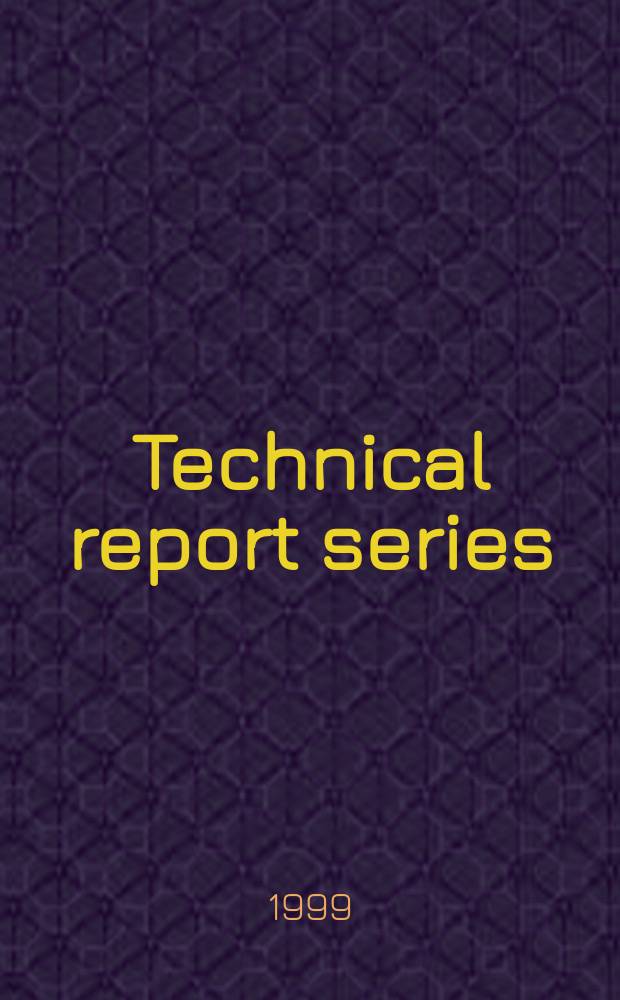 Technical report series : Evaluation of certain veterinary drug residues in food