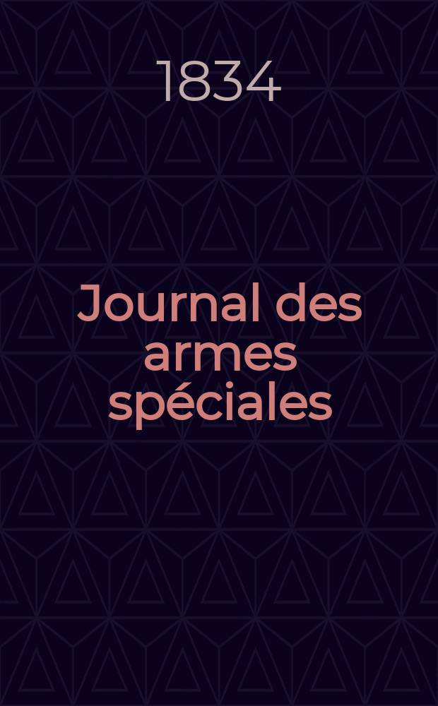 Journal des armes spéciales