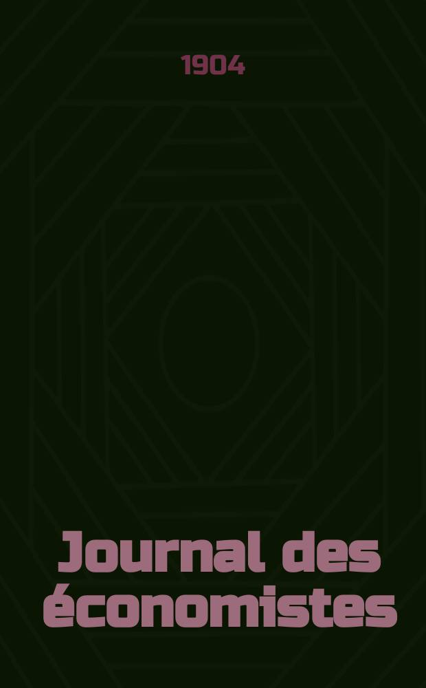 Journal des économistes : Revue mensuelle de l' économie politique de questions agricoles manufacturières et commerciales. Journal des économistes