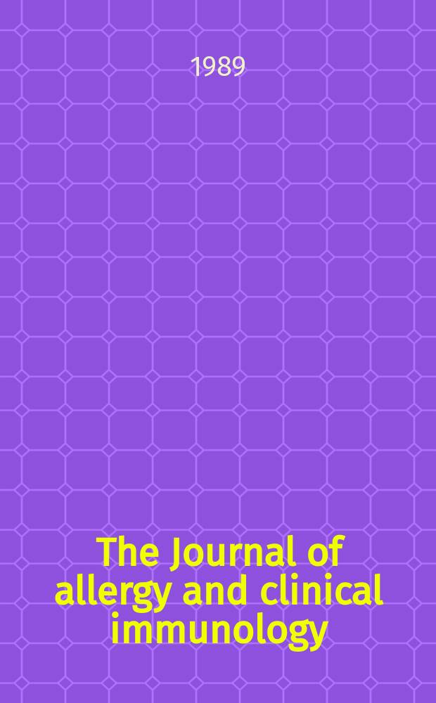 The Journal of allergy and clinical immunology : Including "Allergy abstracts" Offic. organ of Amer. acad. of allergy. Vol.84, №5, pt.2 : Guidelines for the diagnosis and evaluation of occupational lung disease