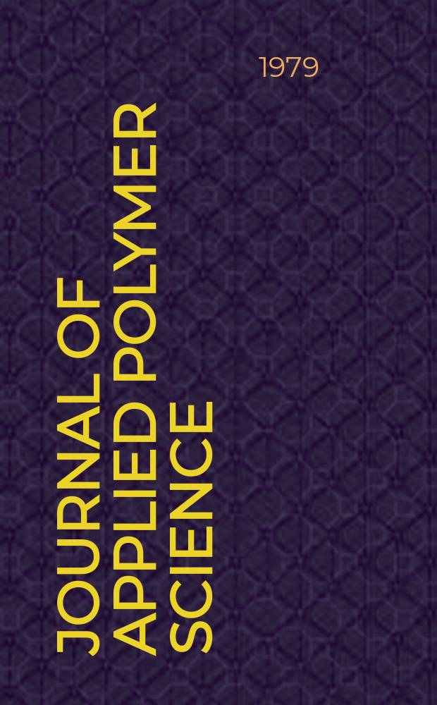 Journal of applied polymer science : Applied polymer symposia. №35 : Long - term properties of polymers and polymeric materials