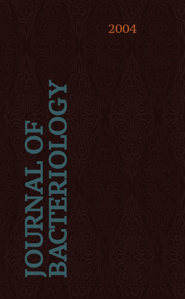 Journal of bacteriology : Offic. organ of the Soc. of Amer. bacteriologists. Vol.186, №14