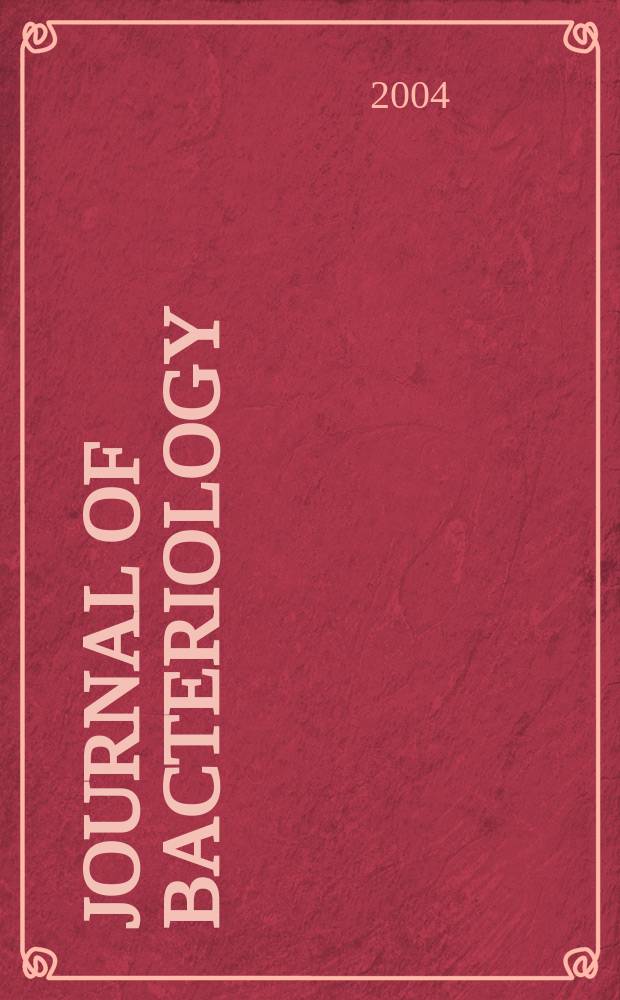Journal of bacteriology : Offic. organ of the Soc. of Amer. bacteriologists. Vol.186, №16