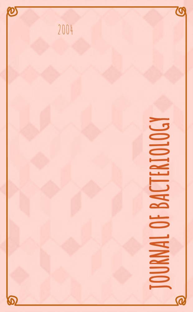 Journal of bacteriology : Offic. organ of the Soc. of Amer. bacteriologists. Vol.186, №22