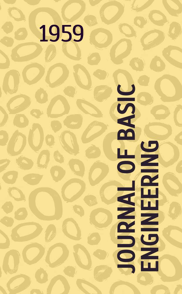 Journal of basic engineering