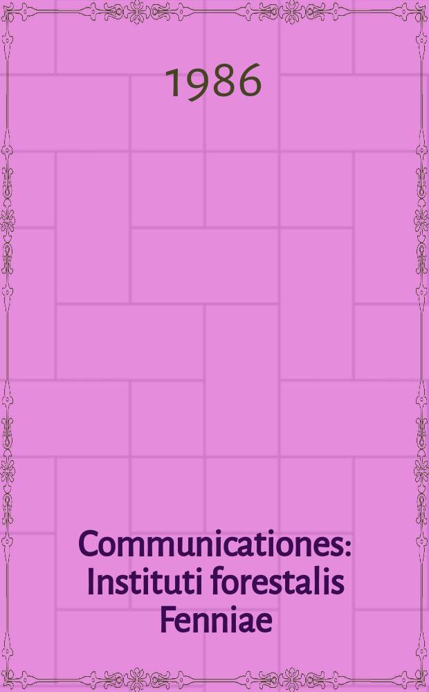 Communicationes : Instituti forestalis Fenniae : Interaction between the aphid Adelges