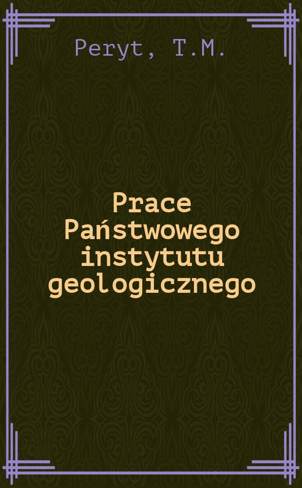 Prace Państwowego instytutu geologicznego : Sedymentacja i wczesna diageneza utwor&oacute;w wapienia