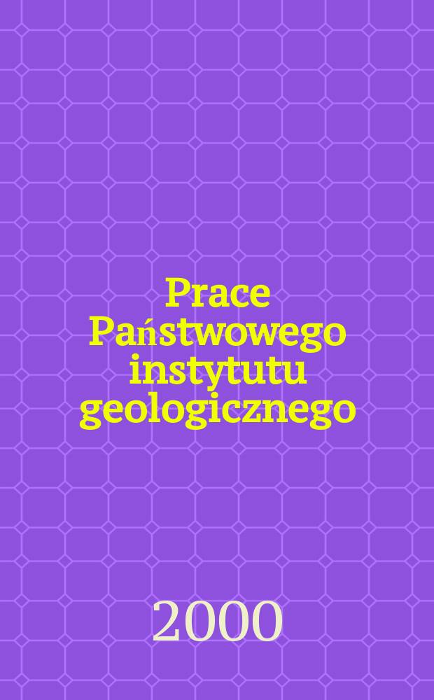 Prace Państwowego instytutu geologicznego : Plejstocen Polski północno-wschodniej w nawiązaniu