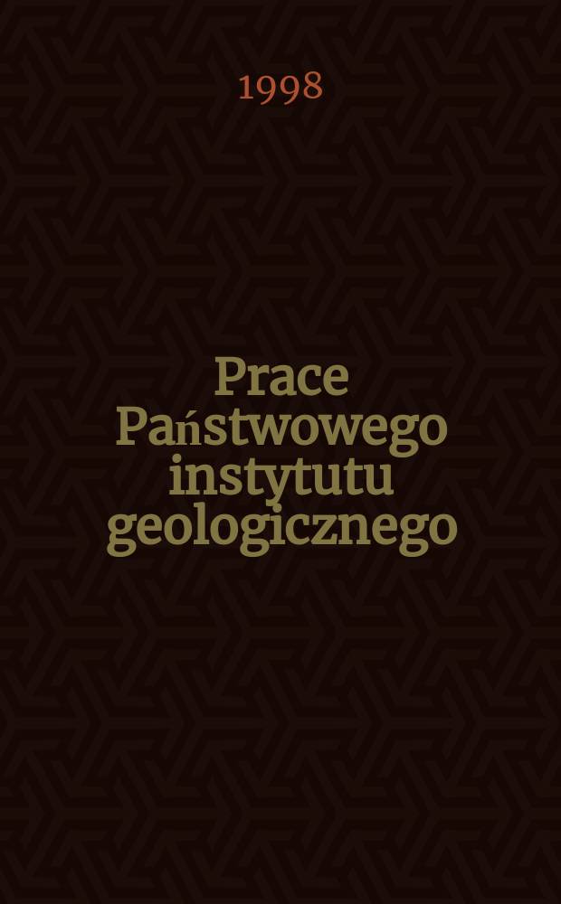 Prace Państwowego instytutu geologicznego : Geology of the Suwałki Anorthosite Massif (northeastern Poland)