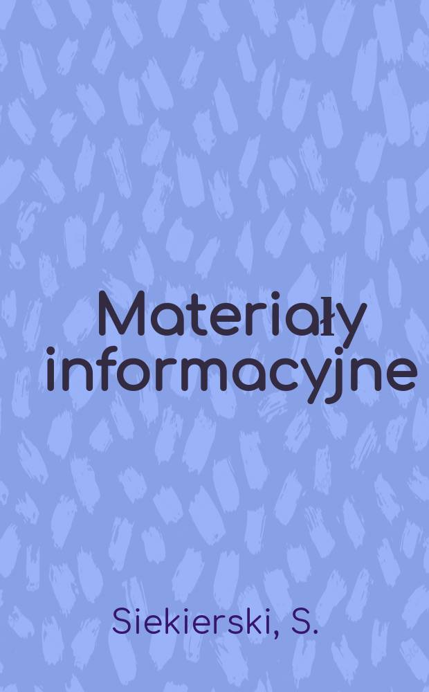 Materiały informacyjne : Instytutu książki i czytelnictwa. №4 : Uzupełnianie i Wykorzystanie
