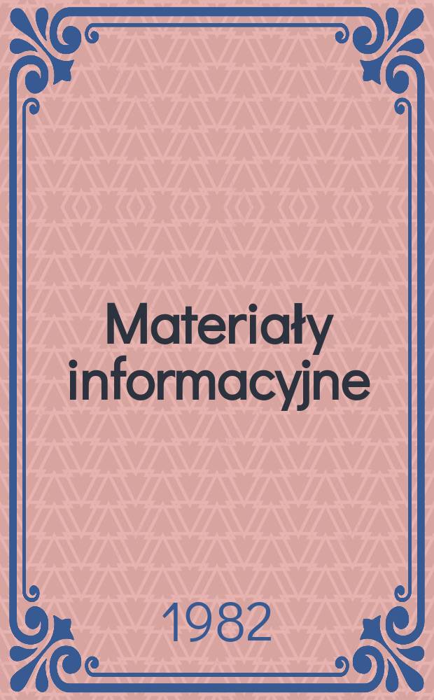 Materiały informacyjne : Instytutu książki i czytelnictwa. №13 : Książka i biblioteka w społeczeństwie