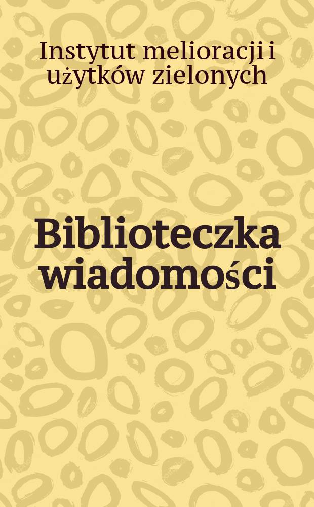 Biblioteczka wiadomości : IMUZ