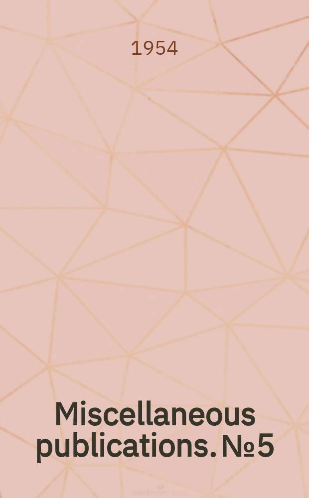 Miscellaneous publications. №5 : Social class and Social mobility in a Costa Rican town