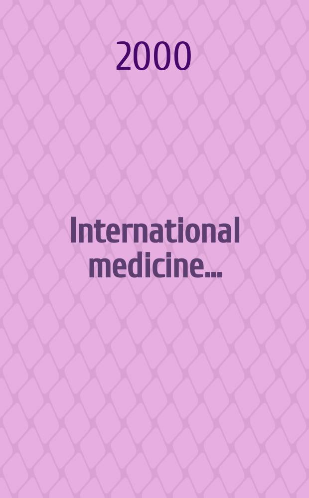 International medicine .. : Section VI of Excerpta medica. Vol.100, №1