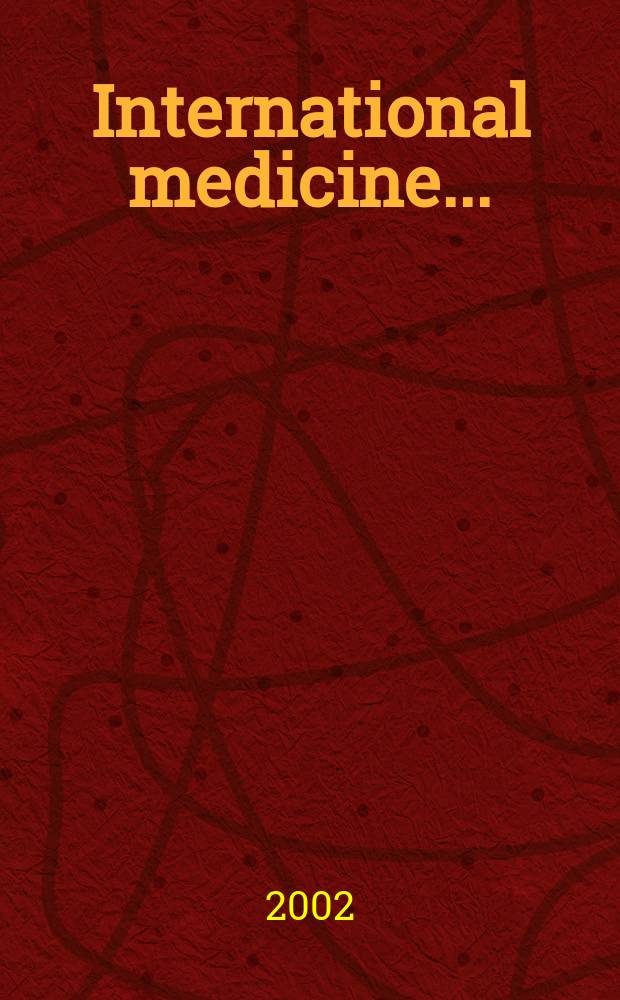 International medicine .. : Section VI of Excerpta medica. Vol.106, №6
