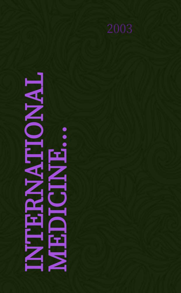 International medicine .. : Section VI of Excerpta medica. Vol.107, №6
