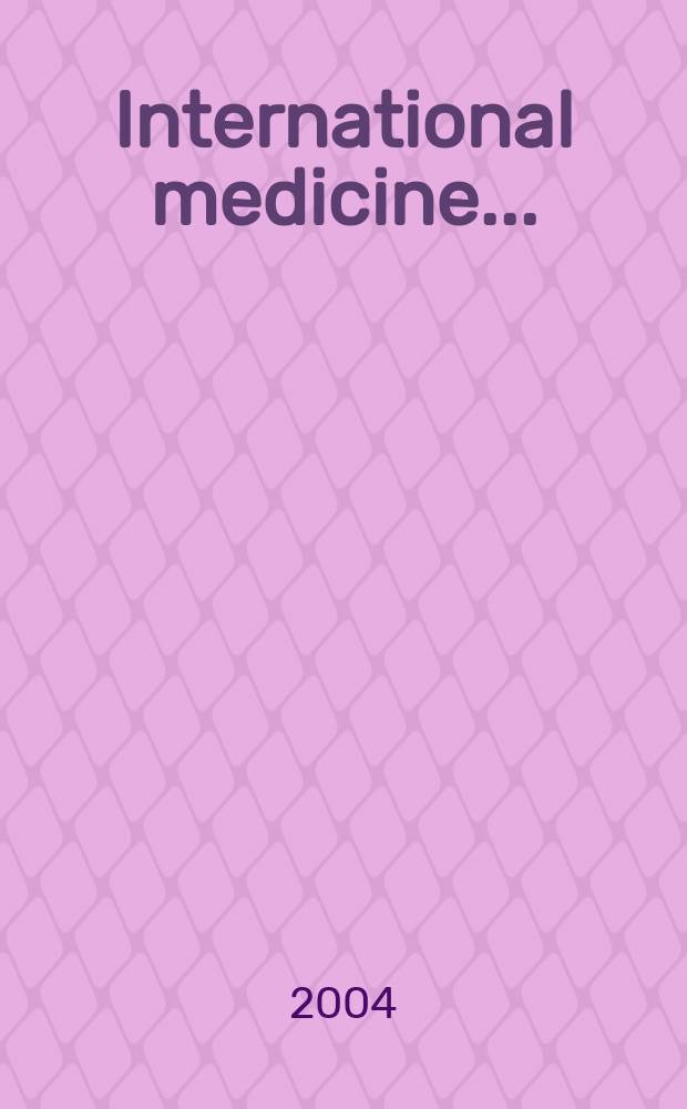 International medicine .. : Section VI of Excerpta medica. Vol.110, №7