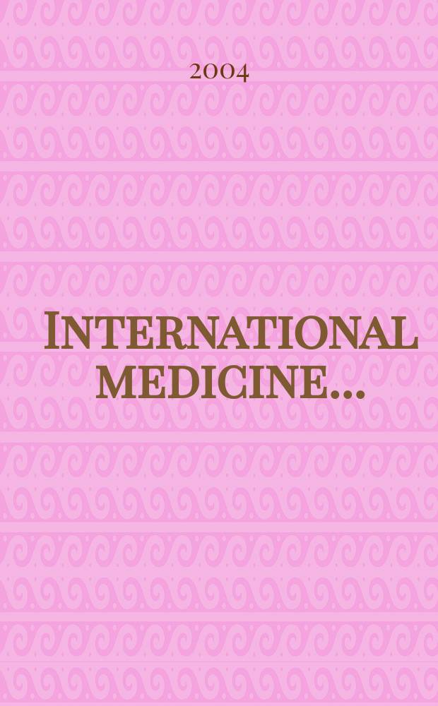 International medicine .. : Section VI of Excerpta medica. Vol.112, №3