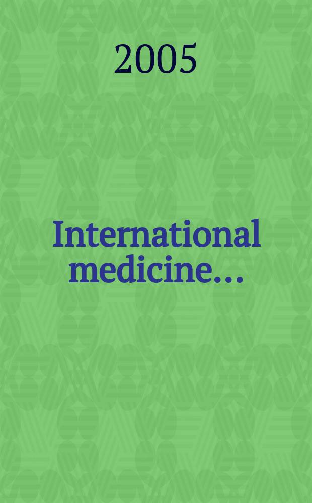 International medicine .. : Section VI of Excerpta medica. Vol.113, №5