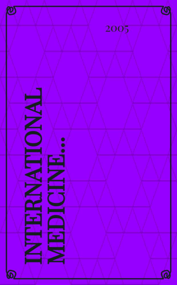 International medicine .. : Section VI of Excerpta medica. Vol.114, №6