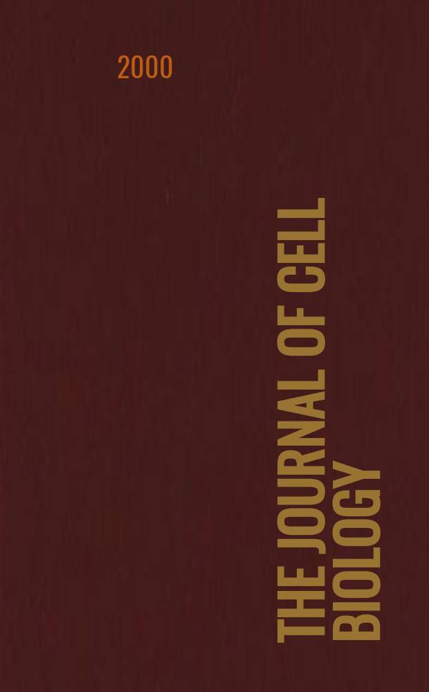 The Journal of cell biology : Formerly the Journal of biophysical and biochemical cytology. Vol.151, №6